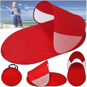 Abrigo tapete de praia para Crian&ccedil;a Vermelho