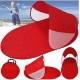 Abrigo tapete de praia para Criança Vermelho