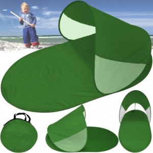 Abrigo tapete de praia para Crian&ccedil;a Verde