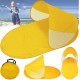 Abrigo tapete de praia para Criança Amarelo