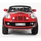 Carro, Carrinho Electrico Mini CountryMan vermelho com Comando