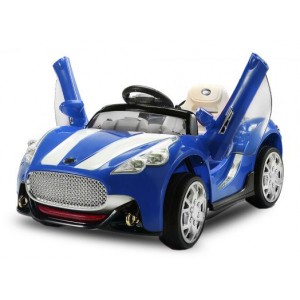 Carro Electrico Crian&ccedil;a tipo Maserati Azul com Comando