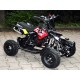 Moto 4, Quad, ATV, Preta, 49cc para criança