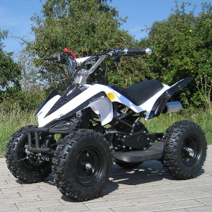 Mini Moto 4, Pocket Quad, Minimota, ATV, 6" Branco 49CC Crian&ccedil;a com igni&ccedil;&atilde;o electrica II