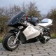 Mini Moto 49cc NSR Preta e Cinza