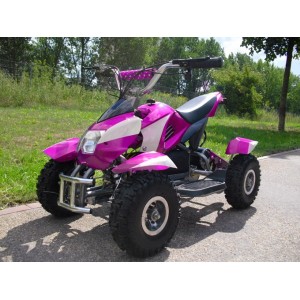 Mini Moto 4, Pocket Quad, Minimota, ATV, Rosa, Electrico 500w Crian&ccedil;a