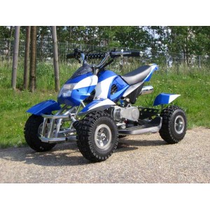 Mini Moto 4, Pocket Quad, Minimota, ATV, Azul 49cc crian&ccedil;a com igni&ccedil;&atilde;o electrica