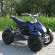 Moto 4, Quad, ATV, V2 Preto/Azul, Electrico 500w Criança