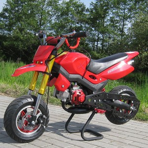 Mini Motard, Pocket Bike, Mini mota, 49cc, Vermelha