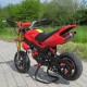 Mini Motard 49cc, Vermelha