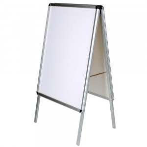 Cavalete Aluminio dupla face