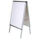 Cavalete Aluminio dupla face