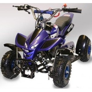 Mini Moto 4, Pocket Quad, Minimota, ATV, Azul 49cc para crian&ccedil;a 