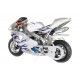 Mini Mota, Minimoto, 49cc Cinza c/chamas azuis