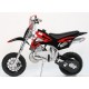 Mini Mota Cross, Minimoto, Dirt Bike, 49cc Preta/Vermelha
