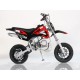 Mini Mota Cross, Minimoto, Dirt Bike, 49cc Preta/Vermelha