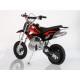 Mini Mota Cross, Minimoto, Dirt Bike, 49cc Preta/Vermelha