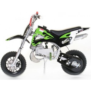 Mini Mota Cross, Minimoto, Dirt Bike, 49cc Preta/Verde