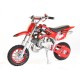 Mini Mota Cross, Minimoto, Dirt Bike, 49cc Preta/Vermelha