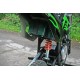 Mini Mota Cross, Minimoto, Dirt Bike, Eletrica 350W Preta/Verde