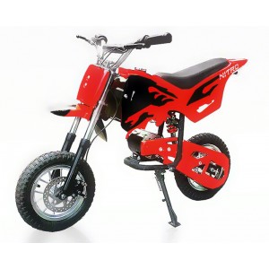 Mini Mota Cross, Minimoto, Dirt Bike, Eletrica 350W Vermelho/Preto