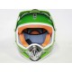 Capacete Cross Outnet Verde