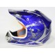 Capacete Cross Outnet Azul
