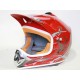 Capacete Cross Outnet Vermelha