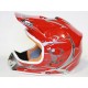 Capacete Cross Outnet Vermelha