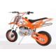 Mini Mota Cross, Minimoto, Dirt Bike, 49cc Preta/Vermelha