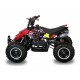 Mini Moto 4, Pocket Quad, Minimota, ATV, Raptor 6' Vermelha, 49cc para criança
