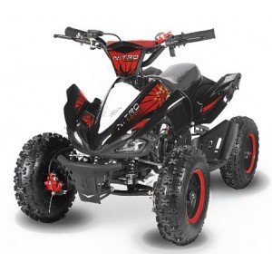Mini Moto 4, Pocket Quad, Minimota, ATV, Python 6' Vermelha, 49cc para crian&ccedil;a