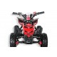 Mini Moto 4, Pocket Quad, Minimota, ATV, Raptor 6' Vermelha, 49cc para criança