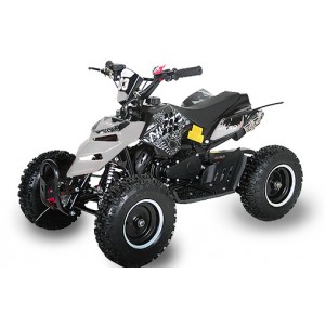 Mini Moto 4, Pocket Quad, Minimota, ATV, Raptor 6' Branca, 49cc para crian&ccedil;a