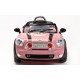 Carrinho Eletrico Mini Cooper 30W com Comando Rosa