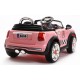 Carrinho Eletrico Mini Cooper 30W com Comando Rosa