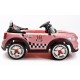 Carrinho Eletrico Mini Cooper 30W com Comando Rosa