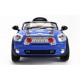 Carrinho Eletrico Mini Cooper 30W com Comando Azul