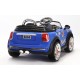 Carrinho Eletrico Mini Cooper 30W com Comando Azul