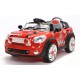 Carrinho Eletrico Mini Cooper 30W com Comando Vermelho