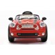 Carrinho Eletrico Mini Cooper 30W com Comando Vermelho