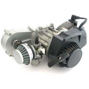 Motor 49cc, 2T, 8000 rpm, 3,5cv com caixa automatica