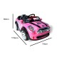 Carrinho Eletrico Mini Cooper V2 30W com Comando Rosa