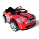 Carrinho Eletrico Mini Cooper V2 30W com Comando Vermelho