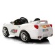 Carrinho Eletrico Ferrari V2 30W com Comando Branco