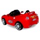 Carrinho Eletrico Ferrari V2 30W com Comando Vermelho