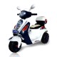 Scooter Branco/Azul Electrica Nova