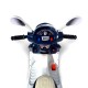Scooter Branco/Azul Electrica Nova