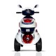 Scooter Branco/Azul Electrica Nova