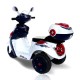 Scooter Branco/Azul Electrica Nova